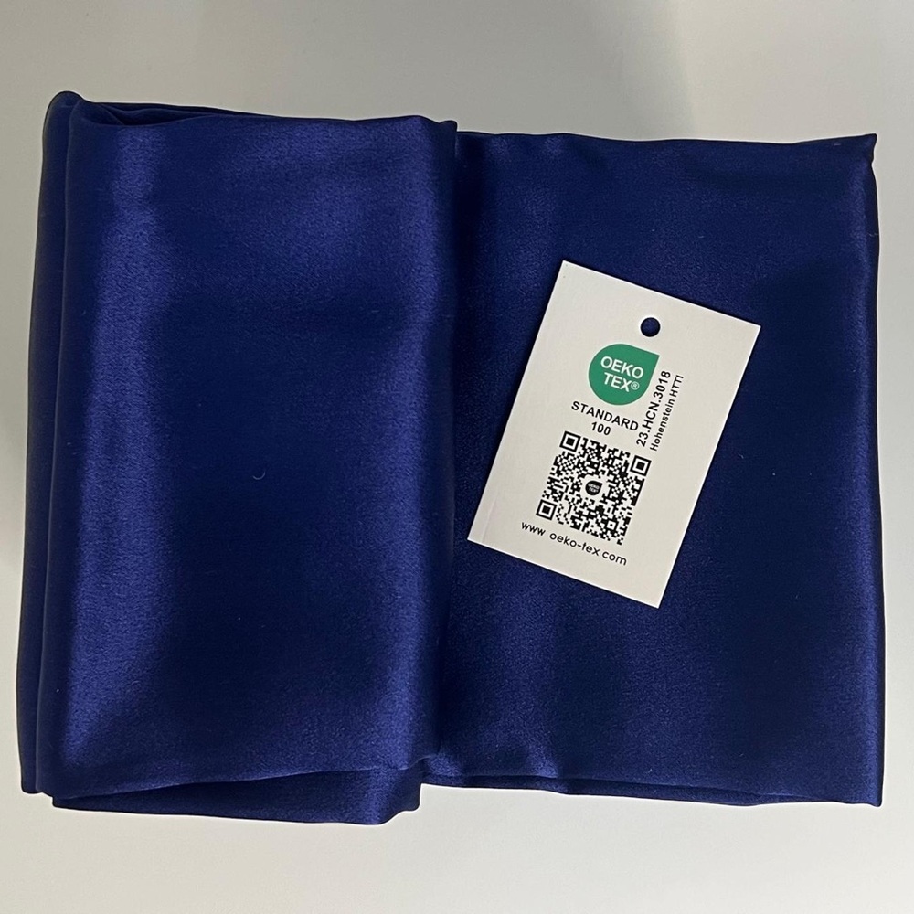 100% Pure Raw Mulberry Silk Pillowcase With Hidden Zipper 20” X 30” By Fun Silk